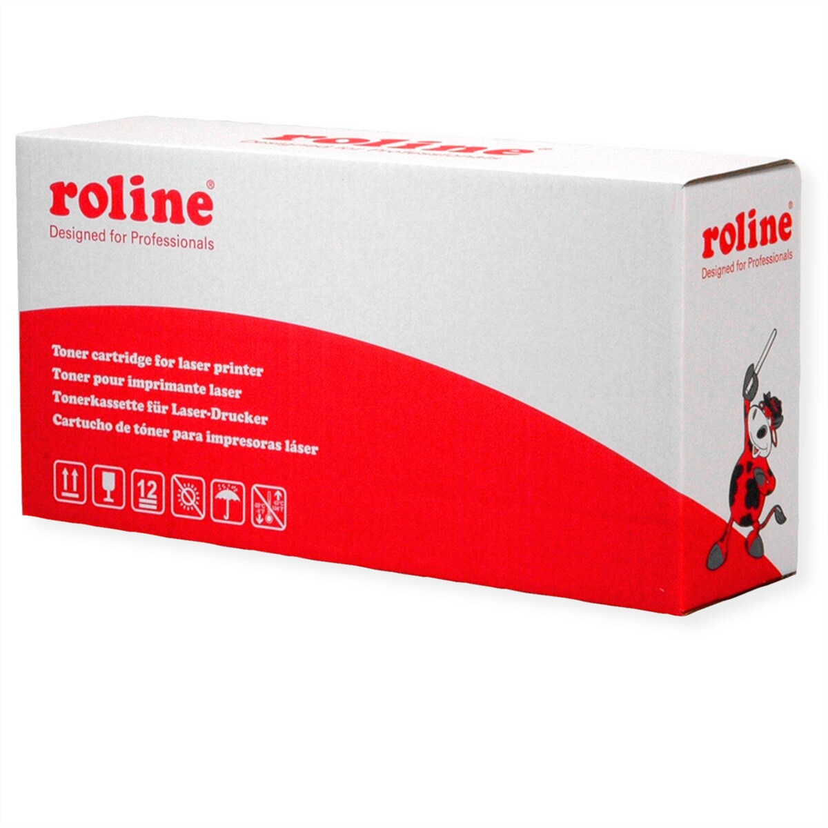 ROLINE Toner kompatibel zu TK-5240C, für Kyocera ECOSYS M5526cdn, ca. 3.000 Seiten, cyan Image