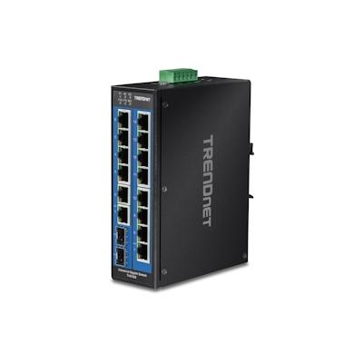 TRENDnet TI-G162 16-Port DIN-Rail Switch Industrial Gigabit