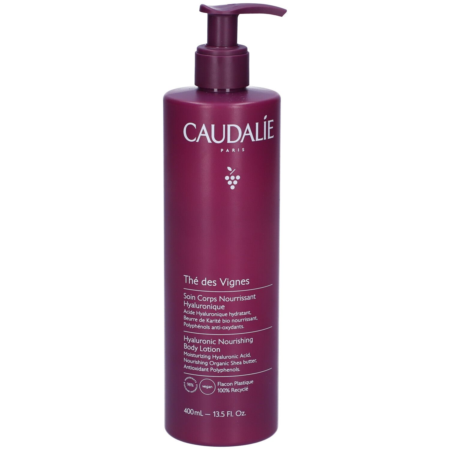Caudalie Thé des Vignes Trattamento Corpo Nutriente - 400 ml Crema
