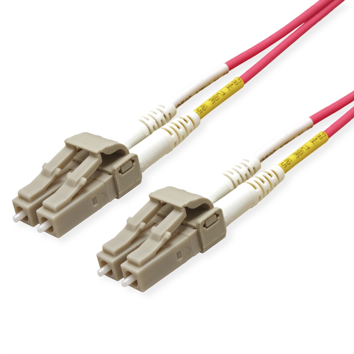 ROLINE LWL-Kabel 50/125µm OM4, LC/LC, Low-Loss-Stecker, violett, 10 m