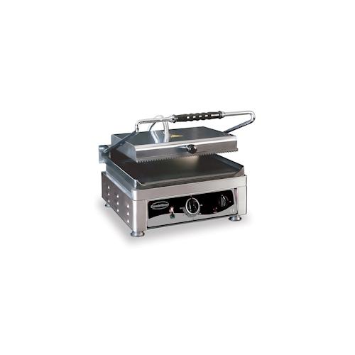 Chefgastro Kontaktgrill gerillt/glatt BxTxH 410x500x300mm