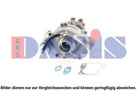 AKS DASIS Lader, Aufladung 215001N mit Dichtungen für TOYOTA 1720130030 Image