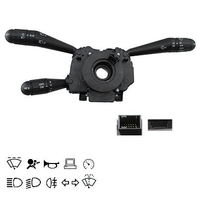 MEAT & DORIA Lenkstockschalter mit Airbag-Wickelfeder für IVECO 5801320121 231145 Image