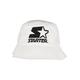 STARTER BLACK LABEL Unisex Fischerhut Basic Bucket Hat, Farbe White, Größe one Size