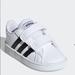 Adidas Shoes | Adidas Grand Court Shoes Black And White Size 5k | Color: Black/White | Size: 5bb