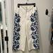 Anthropologie Pants & Jumpsuits | Anthropologie 2p Nwt Becky Embroidered Wide Leg Pants | Color: White | Size: 2p