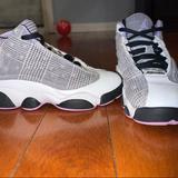 Nike Shoes | Jordan Kids Air Jordan’s Retro 13 Girls | Color: Gray/Purple | Size: 12g