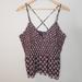 Anthropologie Tops | Anthropologie Babydoll Ruched Cami Large | Color: Blue/Purple | Size: L