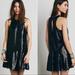 Free People Dresses | Free People Liquid Shine Black Sequins Keyhole Back - Mini Dress | Color: Black | Size: S