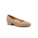 Women's Jade Pump by Trotters in Nude (Size 12 M)