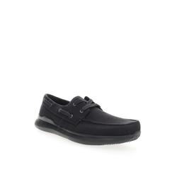 Men's Propét® Viasol Lace Men's Boat Shoes by Propet in Black (Size 12 M)