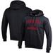 Men's Champion Black Texas Tech Red Raiders Softball Icon Pullover Hoodie