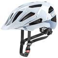 uvex quatro - sicherer MTB-Helm für Damen und Herren - individuelle Größenanpassung - verstellbarer Schirm - cloud-camo - 52-57 cm