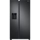 Samsung RS8000 8 Series RS68A884CB1 Plumbed Frost Free American Fridge Freezer - Black - C Rated