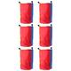 Toyvian Garden Games Race Gear Bag 6Pcs Potato Sack backyard games potato sack race yard games for kids Race Bags Garden Games Outdoor Games