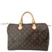 Louis Vuitton Bags | Louis Vuitton Speedy 35 Monogram Canvas Satchel Bag Brown | Color: Brown | Size: Os