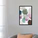 East Urban Home Marble III by Tom Reeves - Gallery-Wrapped Canvas Giclée Print Canvas, Cotton in Blue/Green/Pink | 26 H x 18 W x 1.5 D in | Wayfair