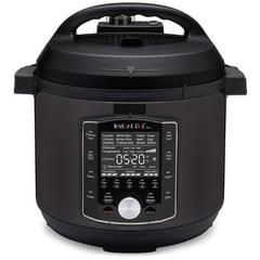 Instant Pot Pro Multi-Use Electric Pressure Cooker Stainless Steel in Black | 13 H x 12.7 W x 12.8 D in | Wayfair 112-0123-01