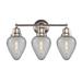 Breakwater Bay Caernarfon 3-Light Vanity Light Glass in Gray | 10.75 H x 31 W x 7.5 D in | Wayfair 97F0C02C585442ABB1AE8571FD1AB22C