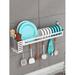 Umber Rea Stainless Steel Dish Rack Stainless Steel in Gray | 7.87 H x 23.62 W x 5.9 D in | Wayfair 03DQY7454REHJBRJS8BKW