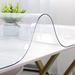 Umber Rea Table Cloth Waterproof Soft Glass PVC Table Mat Rectangular Coffee Table Desk Mat Crystal Plate Tablecloth Transparent 2.6 Plastic/Vinyl | Wayfair