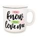 Silver Buffalo Gossip Girl "You Know You Love Me" Ceramic Camper Mug | Holds 20 Ounces Ceramic in Black/Green/Pink | 5.5 H x 3.5 W in | Wayfair