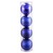 The Holiday Aisle® Holiday Décor Ball Ornament Plastic in Blue | 6 H x 6 W x 8 D in | Wayfair C890F3CCF5674ED08AF3FE50BE677503