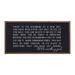 Trinx Today Is The Beginning | Wood Framed Art Sign Wood in Black/Brown | 24 H x 48 W x 1.5 D in | Wayfair F101DAB236B943C99C32D1F894E45E2F