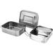 Prep & Savour Brantlie Bento Boxes Stainless Steel in Gray | 3.2 H x 6 W x 5 D in | Wayfair A4217EA77E244807B62156AA4B8BEDD9