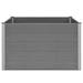 Arlmont & Co. Raised Garden Bed Raised Flower Bed Plant Box Outdoor Planter Gray WPC Composite/Metal | 35.8 H x 59.1 W x 39.4 D in | Wayfair