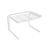 Inbox Zero Jellyn Desk Organizer Metal in White | 7.5 H x 11 W x 8.9 D in | Wayfair 8535B5CDBAFA4EA79FF84ADE950A54A4