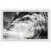 Rosecliff Heights "Watch The Waves" Framed Print Paper in Black/Gray/White | 20 H x 30 W x 1.5 D in | Wayfair 89166643D4F24F8BA8C48A403E58164B