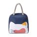 Latitude Run® Insulated Lunch Box Bag in Blue/Gray | 9.25 H x 8.66 W x 5.3 D in | Wayfair BD8745707D8E48C4982D83915DD9A594