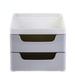 Inbox Zero Jaymon Desk Organizer Plastic in Gray | 5.7 H x 6 W x 7.7 D in | Wayfair 88F055A678304E56B35EEBD2F1004B30