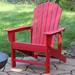 Rosecliff Heights Plastic/Resin Folding Adirondack Chair in Red | 38.25 H x 30.75 W x 34 D in | Wayfair 8DBEDDC78DF1474391348C39EDD43CED