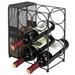 17 Stories 6 Wine Bottle Rack in Metal in Black | 13 H x 11.5 W x 7 D in | Wayfair 683B940221C14FED9C980CF670D1570E