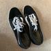 Vans Shoes | Black Original Vans | Color: Black/White | Size: 9.5