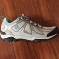 Columbia Shoes | Columbia "Techlite" Hiking Shoes Size 9 | Color: Blue/Gray | Size: 9