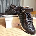 Coach Shoes | Coach Athletic Shoes Midtop Sneakers | Color: Brown | Size: 7.5