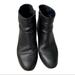 J. Crew Shoes | J. Crew Black Leather Laine Ankle Boots Size 8 1/2 | Color: Black | Size: 8.5