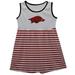 Girls Toddler White Arkansas Razorbacks Tank Top Dress