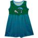 Girls Toddler Green Tulane Wave Tank Top Dress