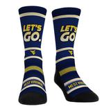 Rock Em Socks West Virginia Mountaineers Team Slogan Crew