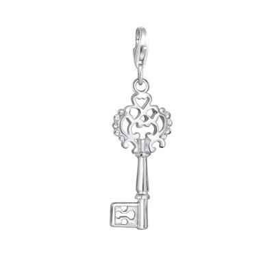 Nenalina - Anhänger Schlüssel Symbol Ornament 925 Silber Charms & Kettenanhänger Damen