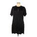 Casual Dress - Shift: Black Dresses - Women's Size 38