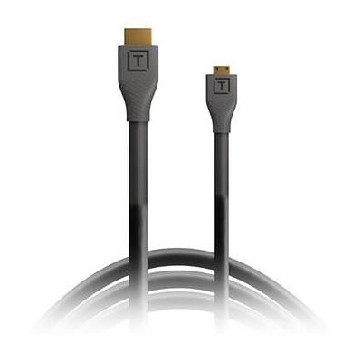 Tether Tools TetherPro Micro-HDMI to HDMI Cable with Ethernet (Black, 15') H2D15-BLK