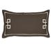 Eastern Accents Resort Linen Program 100% Linen Zip Sham 100% Linen in Brown | 21 H x 37 W in | Wayfair 76M-KSH-408-CL