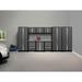 NewAge Products Bold Series 10 Piece Complete Storage System Set in Gray | 77.25 H x 162 W x 18 D in | Wayfair 51554
