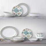 Noritake Lodi's Morning Oval Platter, 14" Porcelain China/All Ceramic in White | 1.5 H x 14 W x 10.25 D in | Wayfair M666-413