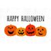 The Holiday Aisle® 2884661_Happy Halloween Pumpkins Canvas | 8 H x 12 W x 1.25 D in | Wayfair FF478766CC904132ACF79735D28726D3